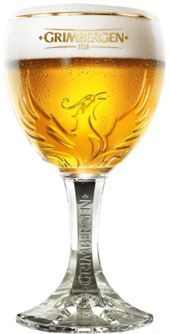 Grimbergen Biergläser 330 Ml - 6 Stück -Küchenbedarf Geschäft 028308f948c24b0e21bbdf3bcc4bbe66