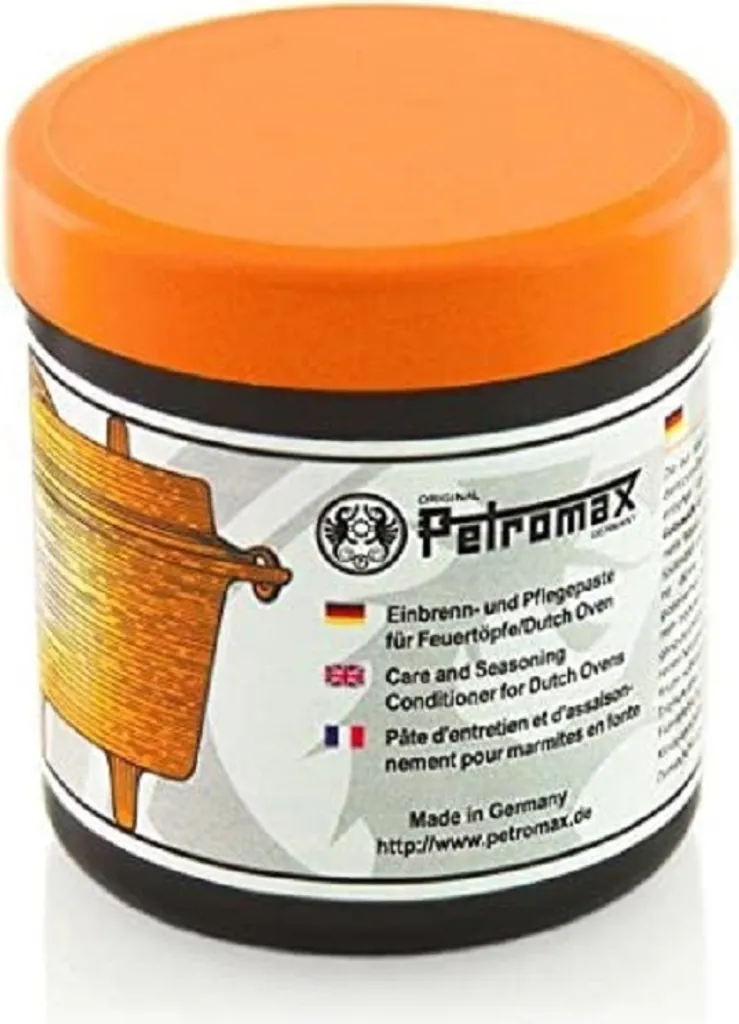 Petromax Feuertopf Dutch Oven Set Pflegepaste Deckelheber FT6 Planer Boden 19 Petromax Feuertopf Dutch Oven Set Pflegepaste Deckelheber FT6 Planer Boden – Bild 17