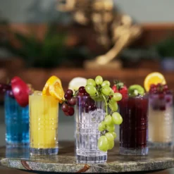 Kadum Cocktailgläser 6er Set Longdrinkgläser 360 Ml Longdrinkbecher Gläser Longdrink -Küchenbedarf Geschäft 044aca4692f7db57f646d3e6a3afb516