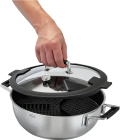 Rösle Schmorpfanne/Dampfgarer Mit Deckel Ø 28cm Silence Pro -Küchenbedarf Geschäft 053ac8d1849d4f6415eda2dd9e85f643