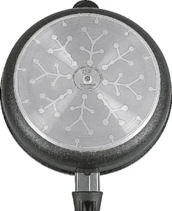 AMT Gastroguss I-528 Bratpfanne, 28 Cm Max. Durchmesser, Gusseisen/Gussaluminium, Induktionsherd-geeignet, Antihaftbeschichtung -Küchenbedarf Geschäft 060a77f9972e7ab0e27db935425eafe6