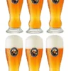 Franziskaner Weizen Biergläser 500 Ml - 6 Stück -Küchenbedarf Geschäft 0681a1f877202164a7733e3d9ae0e11f