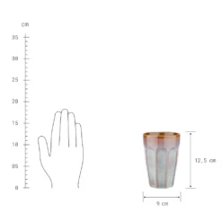 BUTLERS BERGAMO Latte Macchiato Tasse 330ml -Küchenbedarf Geschäft 079d8456e00822c5c88ef5c3e79792ce