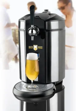 Biermaxx 05581 Bierzapfanlage Mit 3x CO2 Kapseln Und Kühlung ; Maße Ca.: 41,5 X 28 X 42 Cm -Küchenbedarf Geschäft 07b6427b9023763820cfba95b1a2a0d0