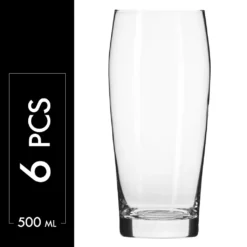 KROSNO Chill Weizengläser Biergläser, 6er-Set, 500 Ml -Küchenbedarf Geschäft 08a4f650e1d56acfaceed04392a6437f