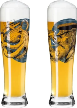 Brauchzeit Weizenbierglas-Set #9, #10 Von Philip Harris -Küchenbedarf Geschäft 08e47d14a53041f718ed8c391351ba0b