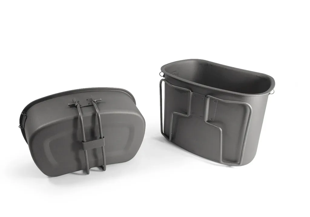 Relags Outdoor Topf-Set Aus TItan Sandgestrahlt Inkl Edelstahlaufhängung Ultraleicht 7 Relags Outdoor Topf-Set Aus TItan Sandgestrahlt Inkl Edelstahlaufhängung Ultraleicht – Bild 5