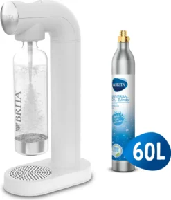 Brita SodaOne Weiß Wassersprudler Set -Küchenbedarf Geschäft 0e22a3f1231b4e8695c8814cec2ac8ac