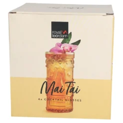 4x Mai Tai Glas 490 Ml Klarglas Cocktail-Kelch Tiki-Cocktail Rum-Longdrink Mai Tai Glass -Küchenbedarf Geschäft 0e4a910fbc25ed64a001ee7e8e5991a7