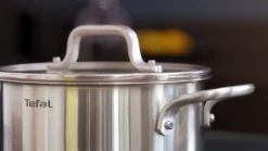 Tefal Virtuoso Topfset, 7-Teilig, Edelstahl - 7-Teiliges Set Aus 1x Stielkasserolle 16cm, 3x Kochtöpfen 16/20/24cm + 3x Deckel -Küchenbedarf Geschäft 0f1b6c1e4203a7844109885dac571070