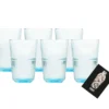 Bombay Sapphire Gin 6x Longdrink Glas 6er Set Gläser In Blau Mit Relief -Küchenbedarf Geschäft 0fef1e4ce3c1f08d2b322e36d239c2d4