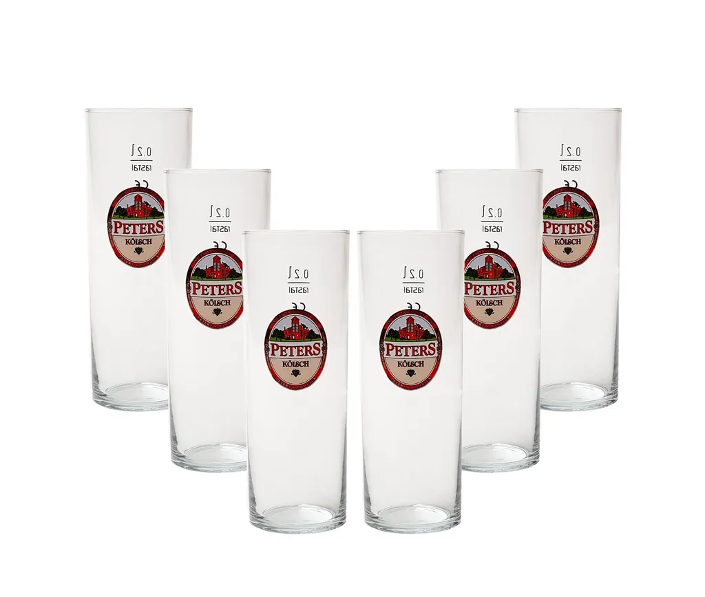 Peters Kölsch Gläser Biergläser 0,2L - 6 Stück 3 Peters Kölsch Gläser Biergläser 0,2L - 6 Stück