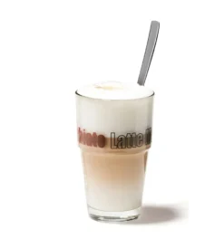 Leonardo Latte Macchiatto Becher 'Solo LM' Mit Löffel, 400ml, Ø 8,5 X 14,7cm (4er Set) -Küchenbedarf Geschäft 14d158be9348b4ceebe7e109a3e7fe11
