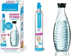 SodaStream Reserve-Zylinder 50-60 Ltr + Glas - Karaffe -Küchenbedarf Geschäft 14dff8e94c17eb37e97c44809de77a40