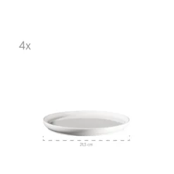 Mäser 931617 Kombiservice Finaro Für 4 Personen, Porzellan, Weiß (1 Set, 16-teilig) -Küchenbedarf Geschäft 17b9abe6beb514bb37d75feb764637b8