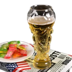 Glas Kelch Becher Weinglas Fußball Becher Bar Glas 450Ml Weingläser Whisky Cup Bier Cup Becher Saft Cup High Borosilicat -Küchenbedarf Geschäft 1862f4223d476a129fef110a59c50412