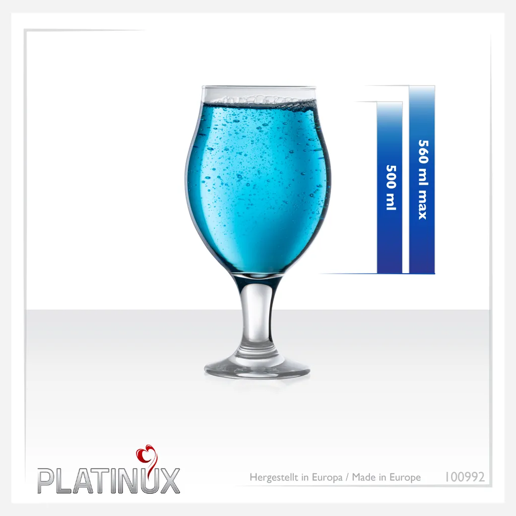 Biertulpen Biergläser Set 6 Teilig 500ml (max. 560ml) Pilsgläser Tulpe 6 Biertulpen Biergläser Set 6 Teilig 500ml (max. 560ml) Pilsgläser Tulpe – Bild 4