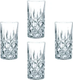 Nachtmann 0089208-0 Noblesse Longdrinkbecher, 375 Ml, 14,8 Cm, Klar (4er Pack) -Küchenbedarf Geschäft 1ae109848475e022d276b33174642038