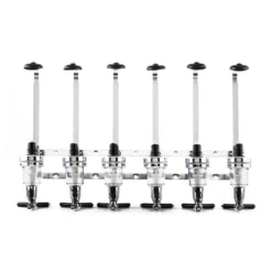 Hazlehov Sixtett 6-fach Getränkespender Dosierer Wandmontage -Küchenbedarf Geschäft 1b168cd3cbbd926f00cee3c96d151d2d