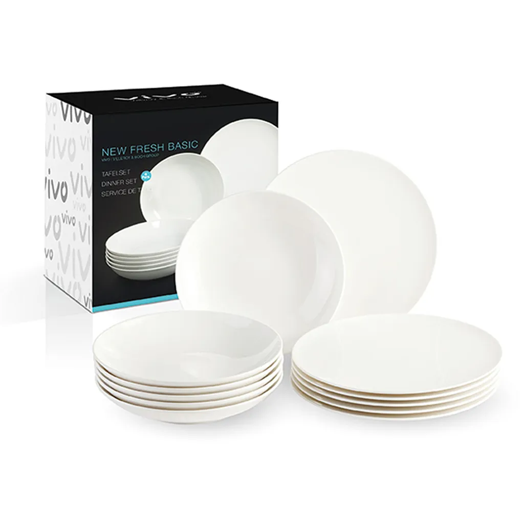 Villeroy & Boch Vivo - Villeroy Und Boch Group Vivo NewFreshBasic Tafelset 12tlg. 19-5254-7609 4 Villeroy & Boch Vivo - Villeroy Und Boch Group Vivo NewFreshBasic Tafelset 12tlg. 19-5254-7609 – Bild 2
