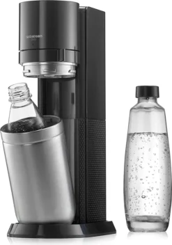 SodaStream Wassersprudler Titan Ohne CO2-Zylinder, 1x 1L Glasflasche Und 1x 1L Kunststoff-Flasche 15 SodaStream Wassersprudler Titan Ohne CO2-Zylinder, 1x 1L Glasflasche Und 1x 1L Kunststoff-Flasche -Küchenbedarf Geschäft 1bc56a6f921a46e294f9384e8a491ba4