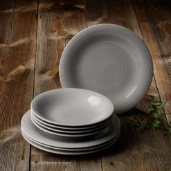 LIKE. BY Villeroy & Boch Color Loop Stone 8tlg Tafelset Tafelservice Geschirrset -Küchenbedarf Geschäft 20bae88534a36bf954b397d3a4f42600