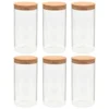 VidaXL Vorratsgläser Mit Korkdeckel 6 Stk. 1400 Ml -Küchenbedarf Geschäft 2668f48d100a16103b0eeeed36b32ba2