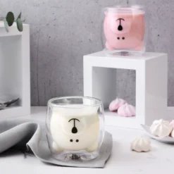 GRÄWE Doppelwandige-Thermogläser, 250ml, 2er Set, Motiv Bär 7 GRÄWE Doppelwandige-Thermogläser, 250ml, 2er Set, Motiv Bär -Küchenbedarf Geschäft 2707c492bd2a8bcba6047a5d4b864363