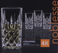 Nachtmann 0089208-0 Noblesse Longdrinkbecher, 375 Ml, 14,8 Cm, Klar (4er Pack) -Küchenbedarf Geschäft 277c7fb21284a20da440ce35baba68ed
