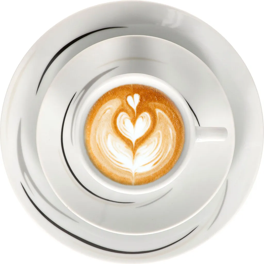 Mambo-Cat Kaffee-Tasse Porzellan-Becher Geschirr-Set Schüssel Bowl-Schale Tafel-Zubehör Suppen-Schälchen Speise-Teller Käse-Wurst Ess-Platte Frühstücks-Buffet Brunch Kuchen-Dessert Home Streifen-Grau Schwarz-Creme Kombi-Service Sechs-Personen 6 Mambo-Cat Kaffee-Tasse Porzellan-Becher Geschirr-Set Schüssel Bowl-Schale Tafel-Zubehör Suppen-Schälchen Speise-Teller Käse-Wurst Ess-Platte Frühstücks-Buffet Brunch Kuchen-Dessert Home Streifen-Grau Schwarz-Creme Kombi-Service Sechs-Personen – Bild 4