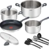 Tefal G713SB Daily Cook Set - Koch-Set - Schwarz/silber -Küchenbedarf Geschäft 27b47437cd1f50303e6f158631612e8e