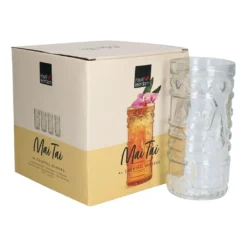 4x Mai Tai Glas 490 Ml Klarglas Cocktail-Kelch Tiki-Cocktail Rum-Longdrink Mai Tai Glass -Küchenbedarf Geschäft 28f947a8079246aff7ad82d41990794f