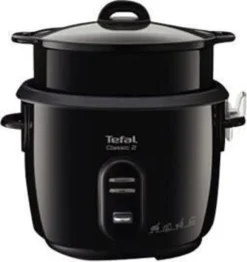 Tefal RK103811 Classic - Reiskocher, Schwarz Metallic