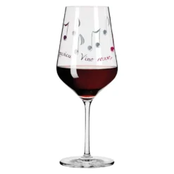 Herzkristall Rotweinglas #3 Von Angela Schiewer -Küchenbedarf Geschäft 2a30c3cf382a23d690df7914d424c006