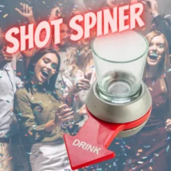 Shot Glas Spinner | Party-Spiel | Trinkspiel | Einschenken, Drehen, Trinken. Inklusive Shotglas Und Drehmechanismus -Küchenbedarf Geschäft 2acda4d55ad77cb3f5ff907116e84d22