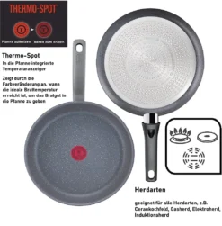 Tefal G13411 Cook Healthy Pfannenset Induktion 6 Tlg, Hohe Wokpfanne Mit Deckel 28cm, Pfanne 30 Cm + 24cm, Alle Herdarten, Spülmaschinenfest, Antihaft-beschichtet, Wok & Bratpfanne Set -Küchenbedarf Geschäft 2b4f329a1e4d14ee65e37358602bfe51