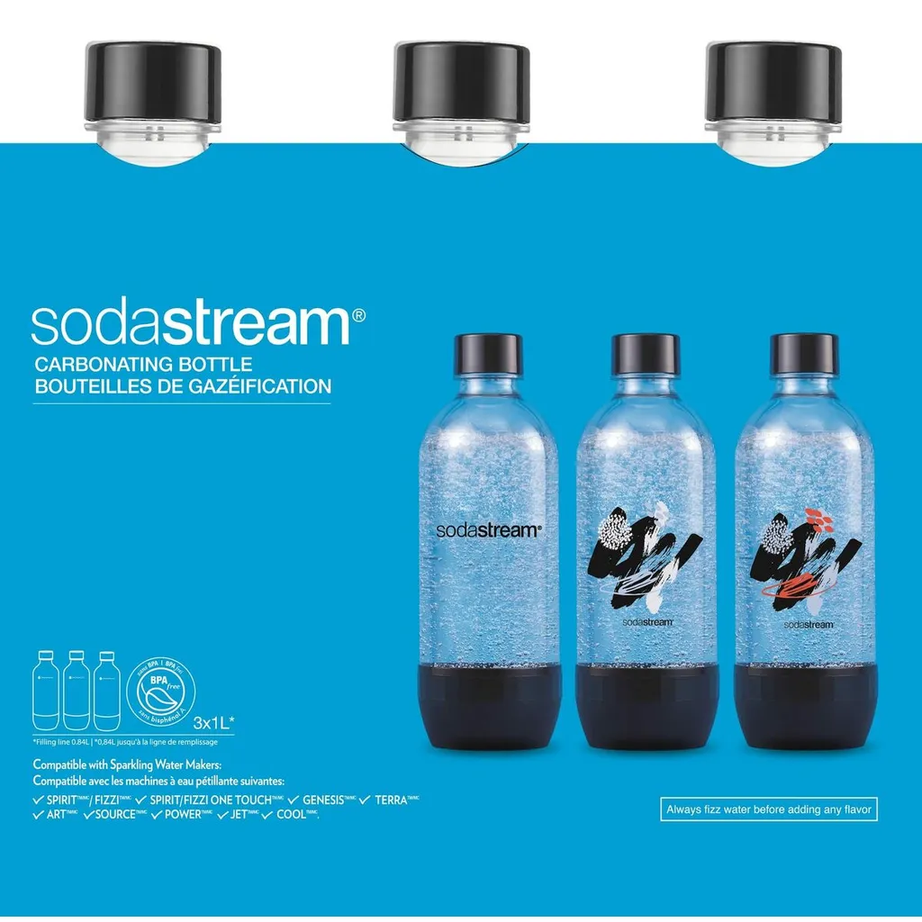 Sodastream 3000036 Plastikflaschen, 1 L, Gelb, Rot, Orange, 3 Stück 12 Sodastream 3000036 Plastikflaschen, 1 L, Gelb, Rot, Orange, 3 Stück – Bild 10