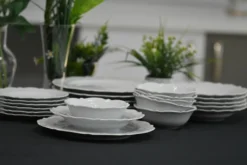 Geschirr Set, Tafelservice 24 Tlg. Von PORLAND -Küchenbedarf Geschäft 2f0ab20b3a564c91cefc24f309b1e7e4