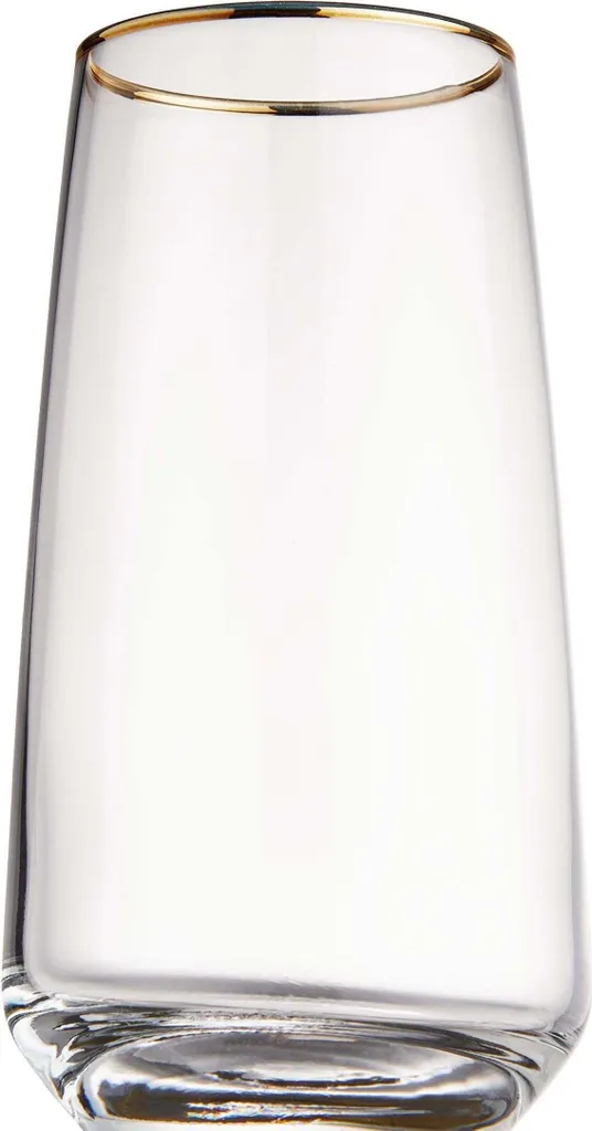 BUTLERS TOUCH OF GOLD 6x Longdrinkgläser Mit Goldrand 480ml 6 BUTLERS TOUCH OF GOLD 6x Longdrinkgläser Mit Goldrand 480ml – Bild 4