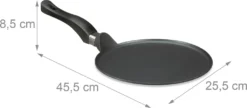 Relaxdays Crêpespfanne Aluguss Schwarz 25 Cm 13 Relaxdays Crêpespfanne Aluguss Schwarz 25 Cm -Küchenbedarf Geschäft 315d8f0806f8ba9c3268eaad74b53ca4