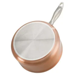 Excellence Cuivre Ø16 Cm By Kitchen Pro - Stielkasserolle 16cm Ohne Deckel, Kochtopf Klein 1,5 Liter, Aus Kupfer Und Rostfreiem Edelstahl - Induktion -Küchenbedarf Geschäft 31735c60f60312571862fb94f17c44a5