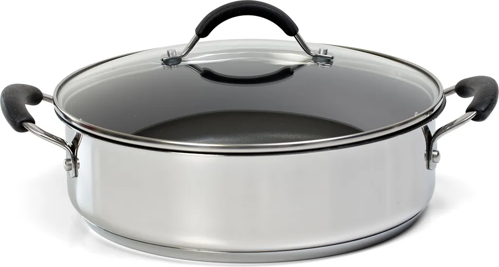 COOLINATO Schmorpfanne 28cm Aus Edelstahl – Beschichtet 3 COOLINATO Schmorpfanne 28cm Aus Edelstahl – Beschichtet