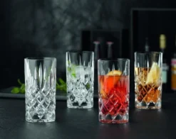 Nachtmann 0089208-0 Noblesse Longdrinkbecher, 375 Ml, 14,8 Cm, Klar (4er Pack) -Küchenbedarf Geschäft 3588d471ebe3f9739f6619185b527d4e