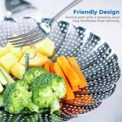 Edelstahl Dampfgarer Einstellbar Dünsteinsatz (16cm-25cm) Dämpfeinsatz Für Kochtöpfe 11 Edelstahl Dampfgarer Einstellbar Dünsteinsatz (16cm-25cm) Dämpfeinsatz Für Kochtöpfe -Küchenbedarf Geschäft 381a90aecfb88fe9fefef5d6a17f222f