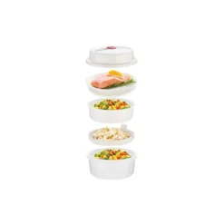 DAMPFKOCHER Kunststoff Mikrowelle Kartoffeldämpfer Dampfkochtopf Ø 8,5 Cm 9 DAMPFKOCHER Kunststoff Mikrowelle Kartoffeldämpfer Dampfkochtopf Ø 8,5 Cm -Küchenbedarf Geschäft 38461b40c08ad657241bbd80eb62c986