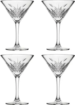 Pasabahce Martiniglas Timeless 23cl - 4 Stück -Küchenbedarf Geschäft 3931e93f5b8e80a952f5e4d308936146