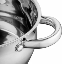 TOPFSET 4 Tlg. INDUKTION Kochtopfset EDELSTAHL Töpfe Mit Glasdeckel FLORINA -Küchenbedarf Geschäft 3976fd5473ce1bf69b3300465c318892