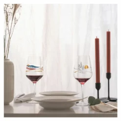 Herzkristall Rotweinglas #8 Von Christine Kordes -Küchenbedarf Geschäft 3a4fab301984cefa0d21c0b0c1c7bc73