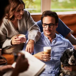 Tchibo 4er Latte Macchiato Gläser, Doppelwandig, Modernes Design, Heiß Und Kalt -Küchenbedarf Geschäft 3a6b68664914dc629d51bd3660a58888