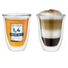 Creano Doppelwandige Gläser 250ml „DG-V“, 2er Set, Thermoglas Doppelwandig Aus Borosilikatglas, Kaffeegläser, Teegläser, Latte Gläser, Doppelwandgläser -Küchenbedarf Geschäft 3aab20507700de0e05cc1cccef187896